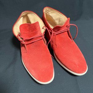 Tod's Red Suede Boot